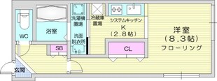 幌平橋駅 徒歩9分 3階の物件間取画像